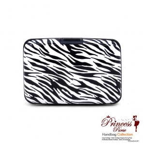 Sleek Durable Aluminum Card Holder/ Wallet with Rigid Surface.